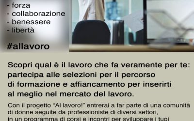 Al lavoro!